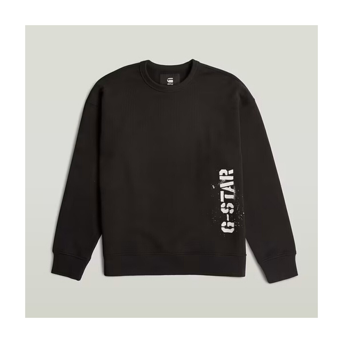 G-Star Raw  SPRAYED 89 GR LOOSE R S  Černá