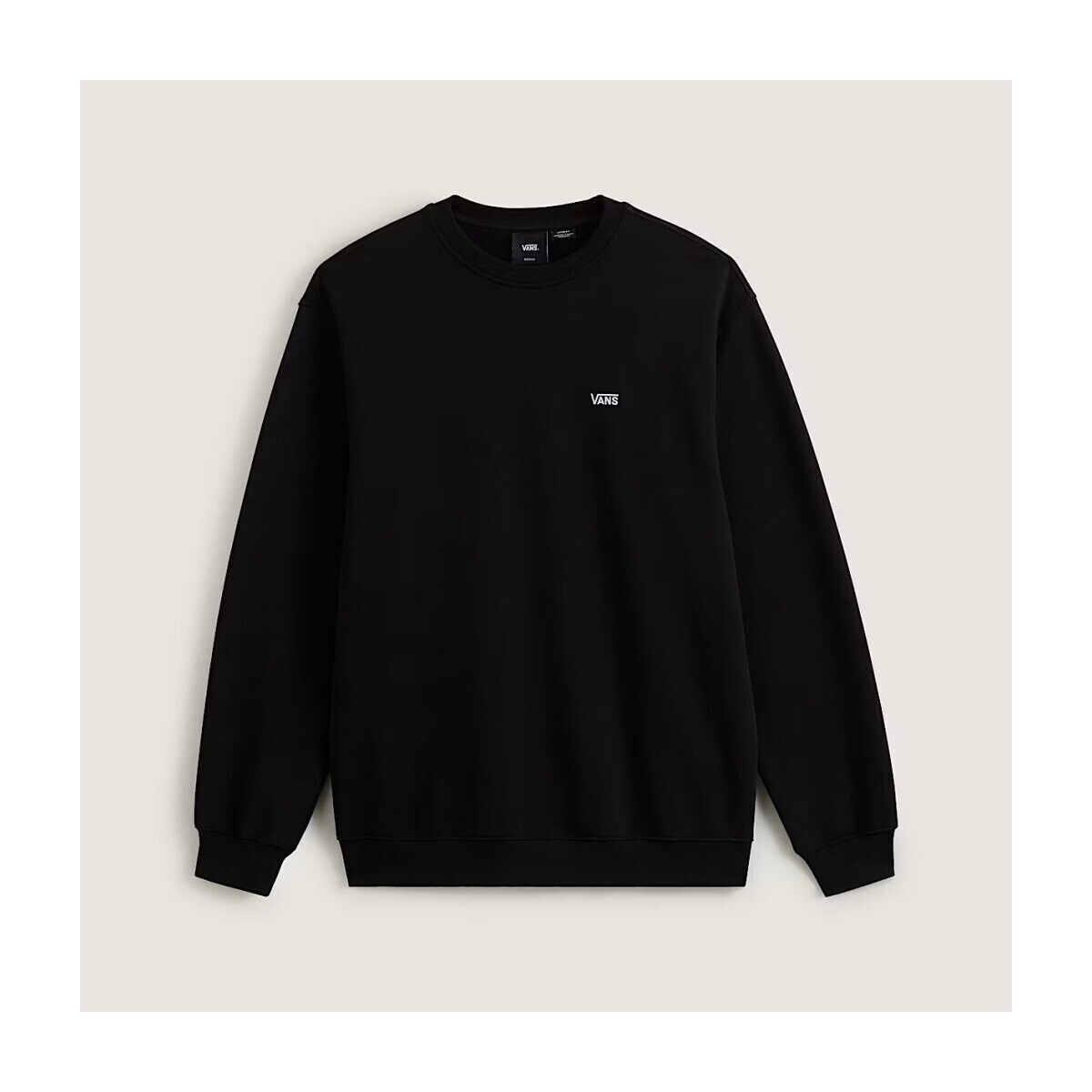 Vans  LEFT CHEST CREW  Černá