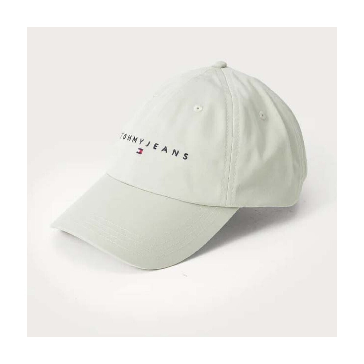 Tommy Jeans  LINEAR LOGO 6 PANEL CAP  Zelená