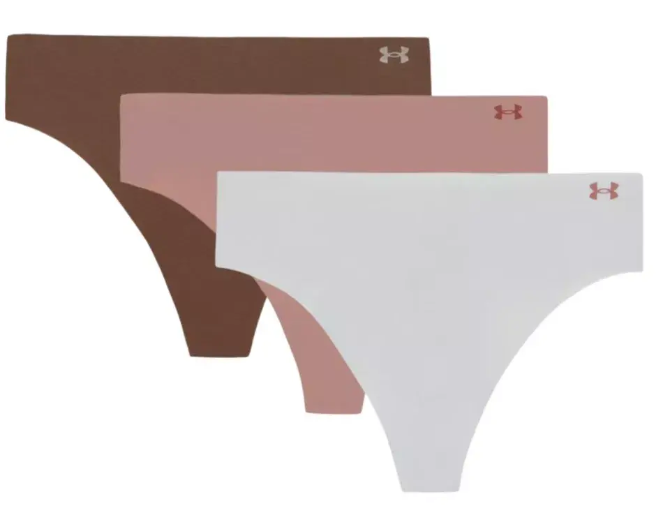 Under Armour Dámská tanga UNDER ARMOUR Pure Stretch NS THONG - 3pk S 1383893-014