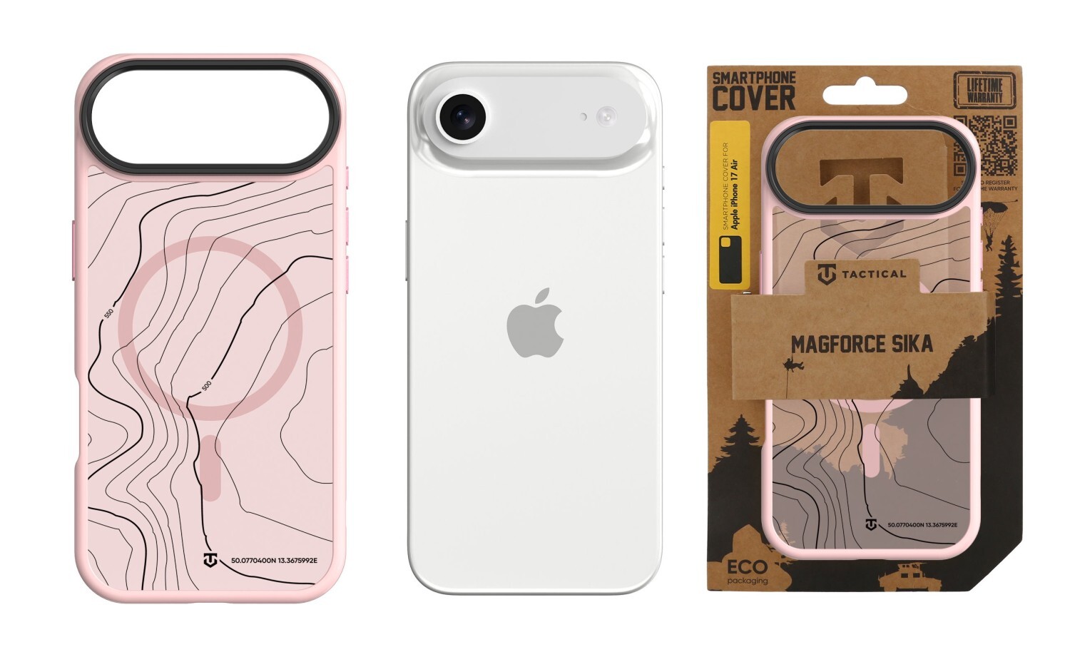 Zadní kryt Tactical MagForce Hyperstealth Sika pro Apple iPhone 17 Air, pink panther