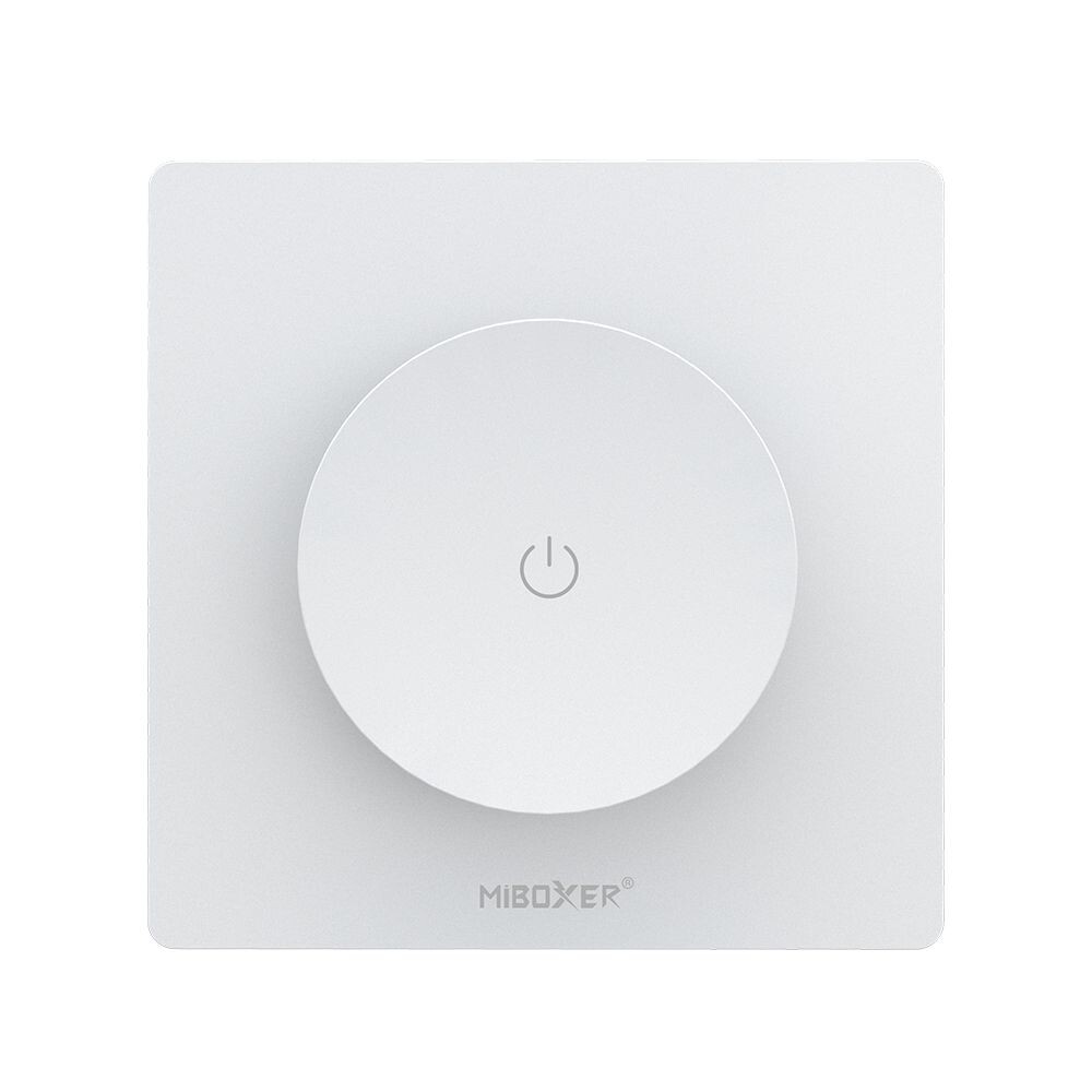 LED Solution Mi-Light MiBoxer ZIGBEE+RF Nástěnný otočný triakový stmívač pro LED svítidla 230V TRI-K1ZR