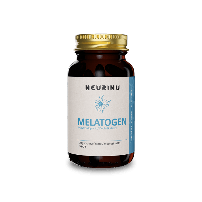 NEURINU Melatogen pro hluboký a kvalitní spánek – 50 kapslí