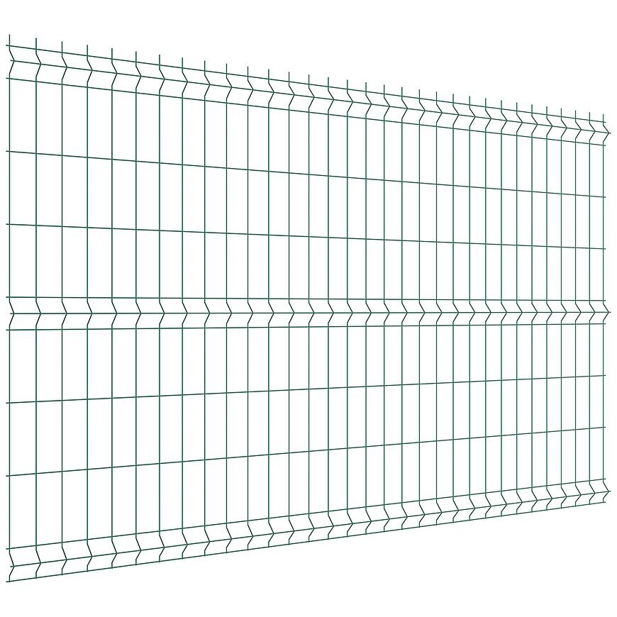 Plotový panel 3D 250x153 cm drát 3,1 mm - zelený