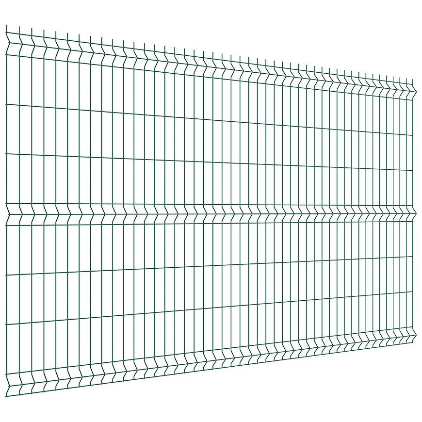 Plotový panel 3D 250x153 cm drát 4,0 mm - zelený