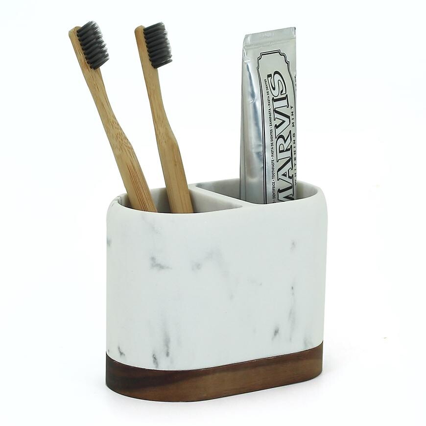 Hrnek na zubní kartáček pl-5749-white