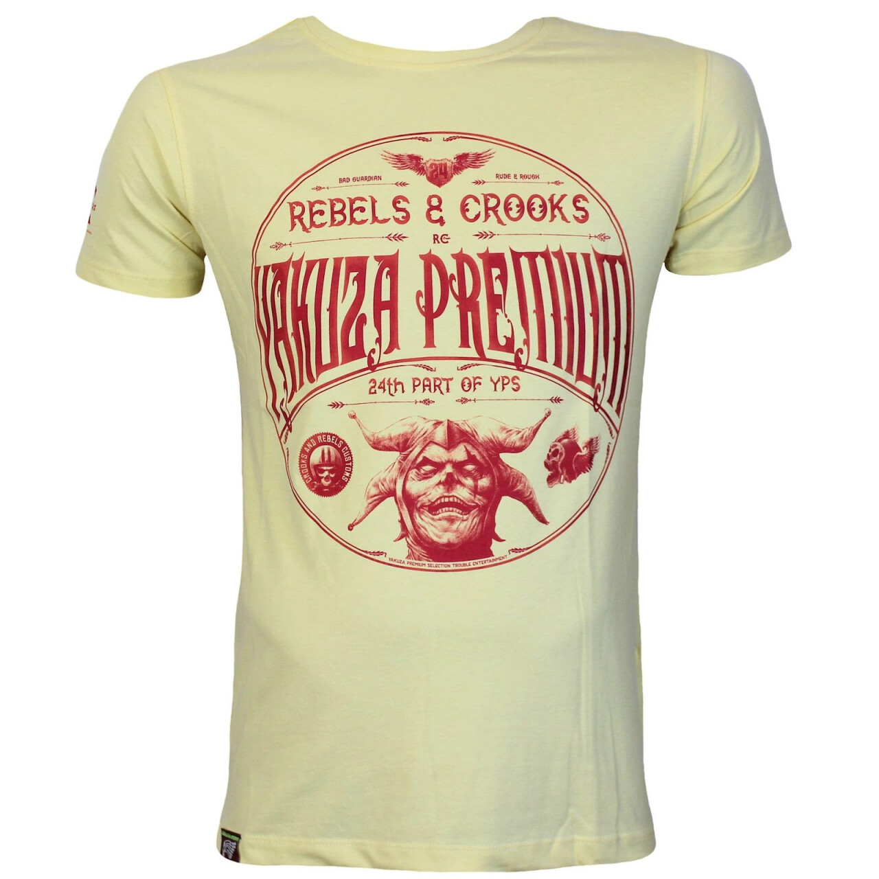 Triko Yakuza Premium 24th Part of YPS - žluté, M
