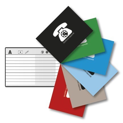 Baloušek Telefonní zápisník - mix - TZ009