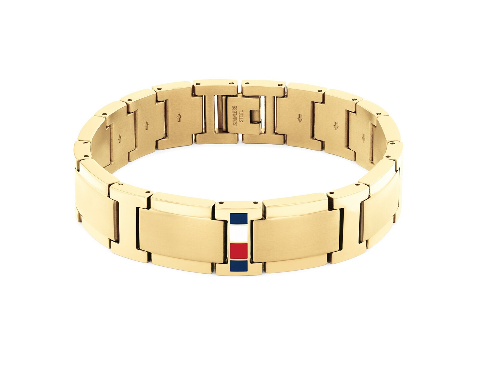 Tommy Hilfiger Pozlacený módní náramek z oceli Jameson 2790658