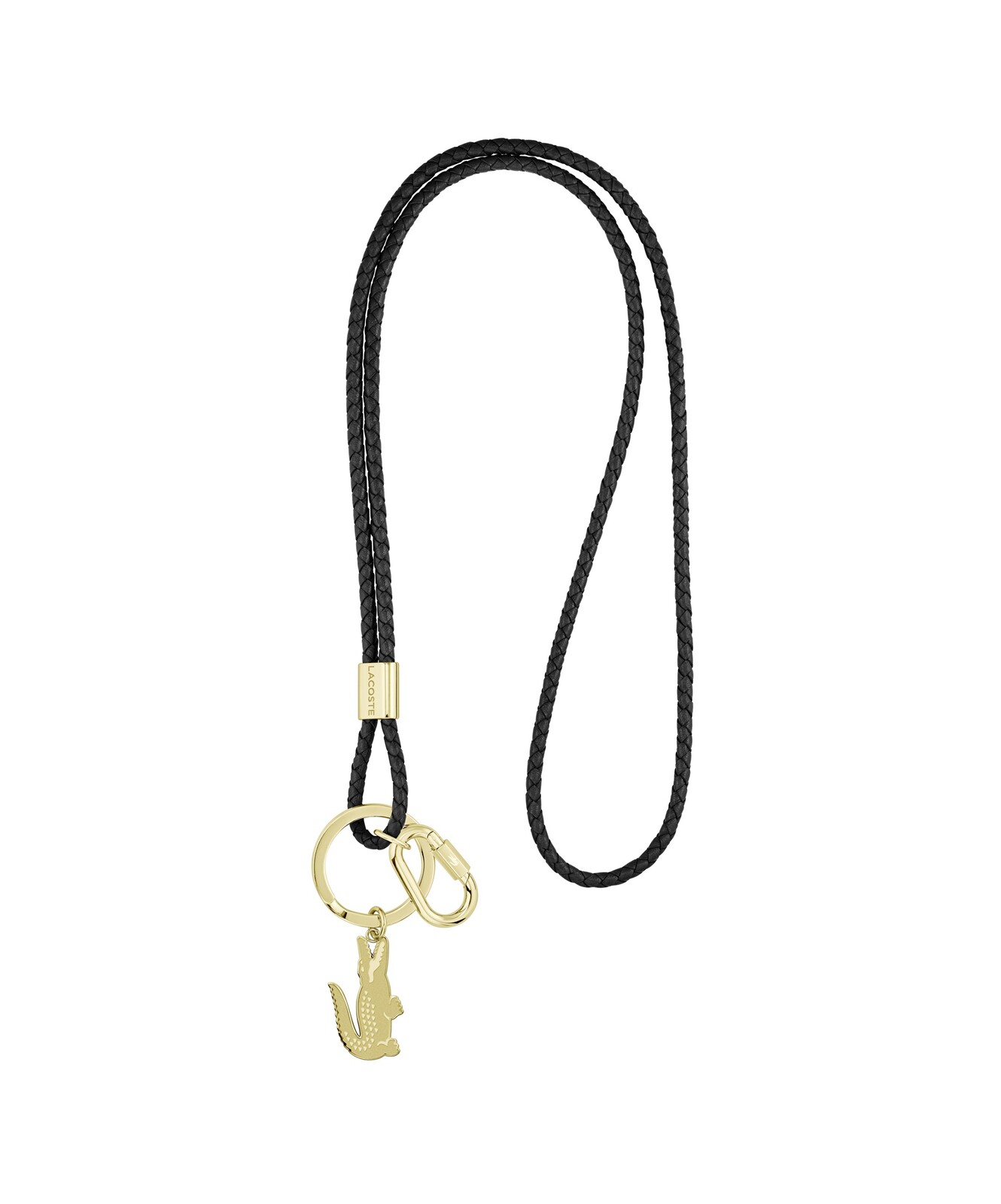 Lacoste Dlouhý kožený náhrdelník pro muže Arthor 2040535