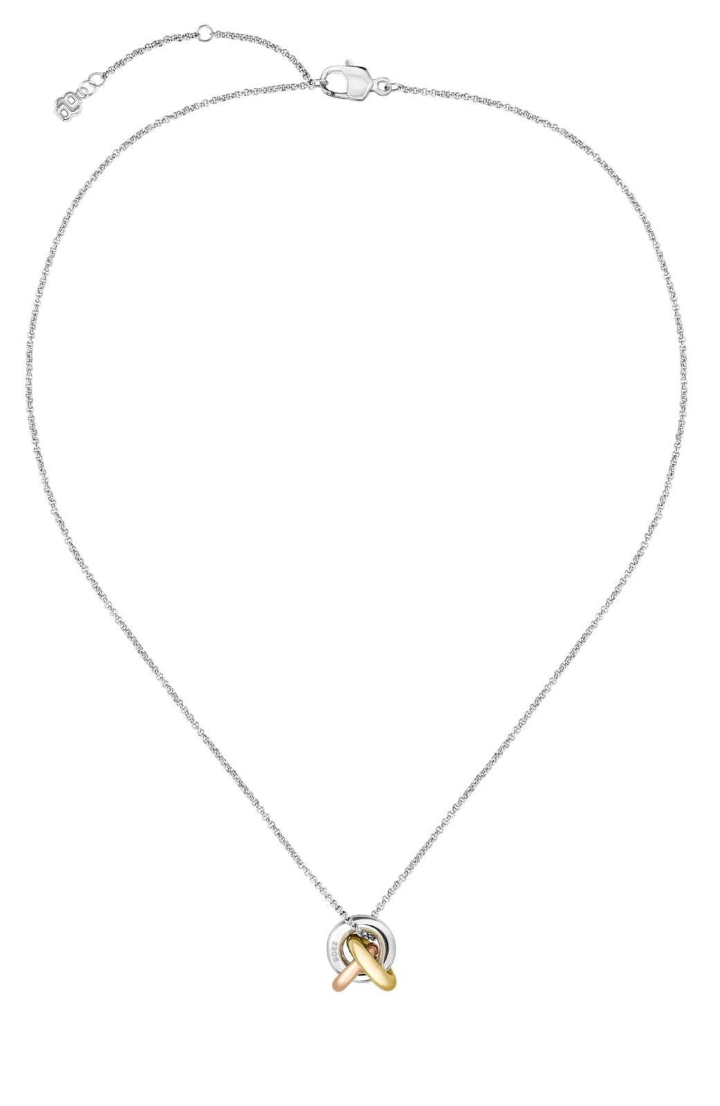 Hugo Boss Elegantní dámský tricolor náhrdelník Harmonie 1580771