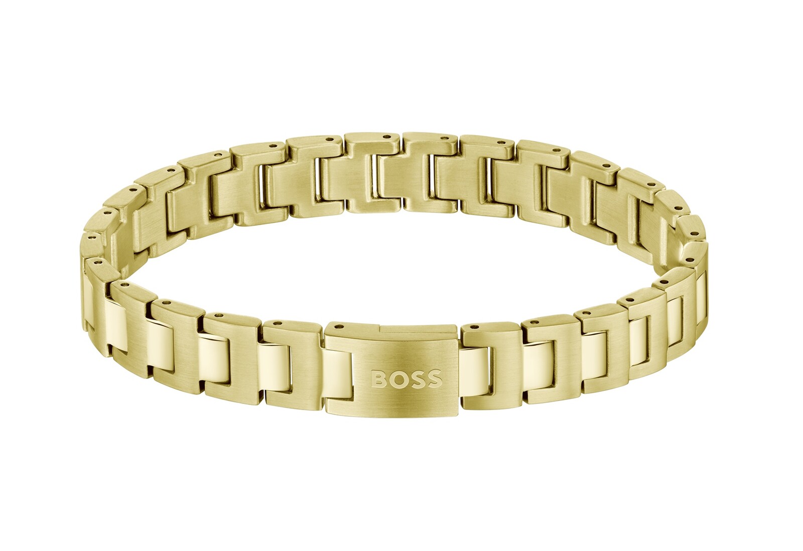 Hugo Boss Pozlacený náramek pro muže Candor 1580753