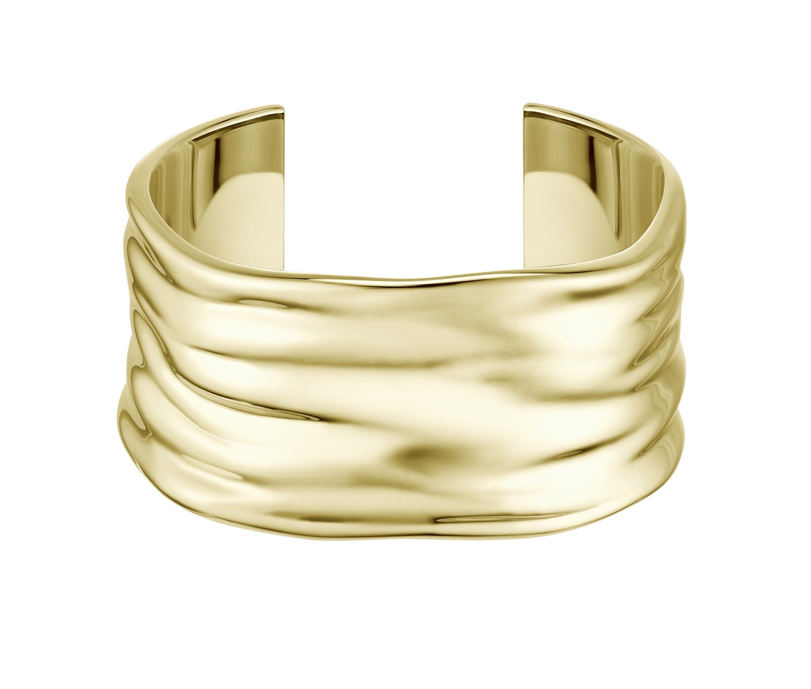 Hugo Boss Nepřehlédnutelný pevný náramek pro ženy Ripple 1580774