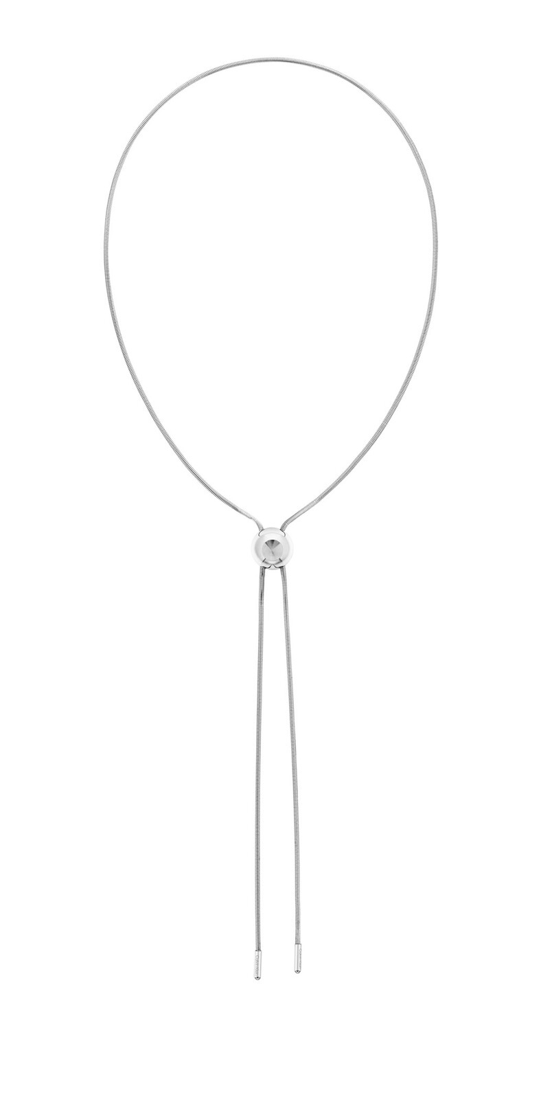 Calvin Klein Elegantní náhrdelník s posuvným zapínáním Sculptured Bubbles 35000808