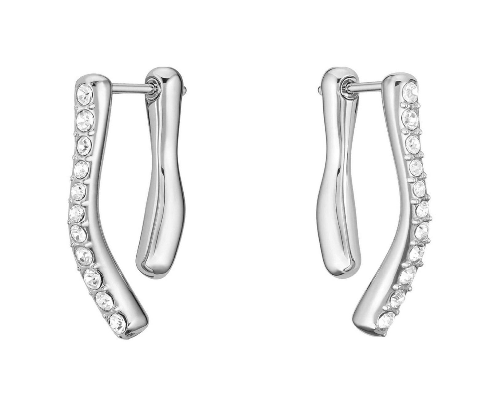 Hugo Boss Moderní visací náušnice s krystaly Lena 1580779