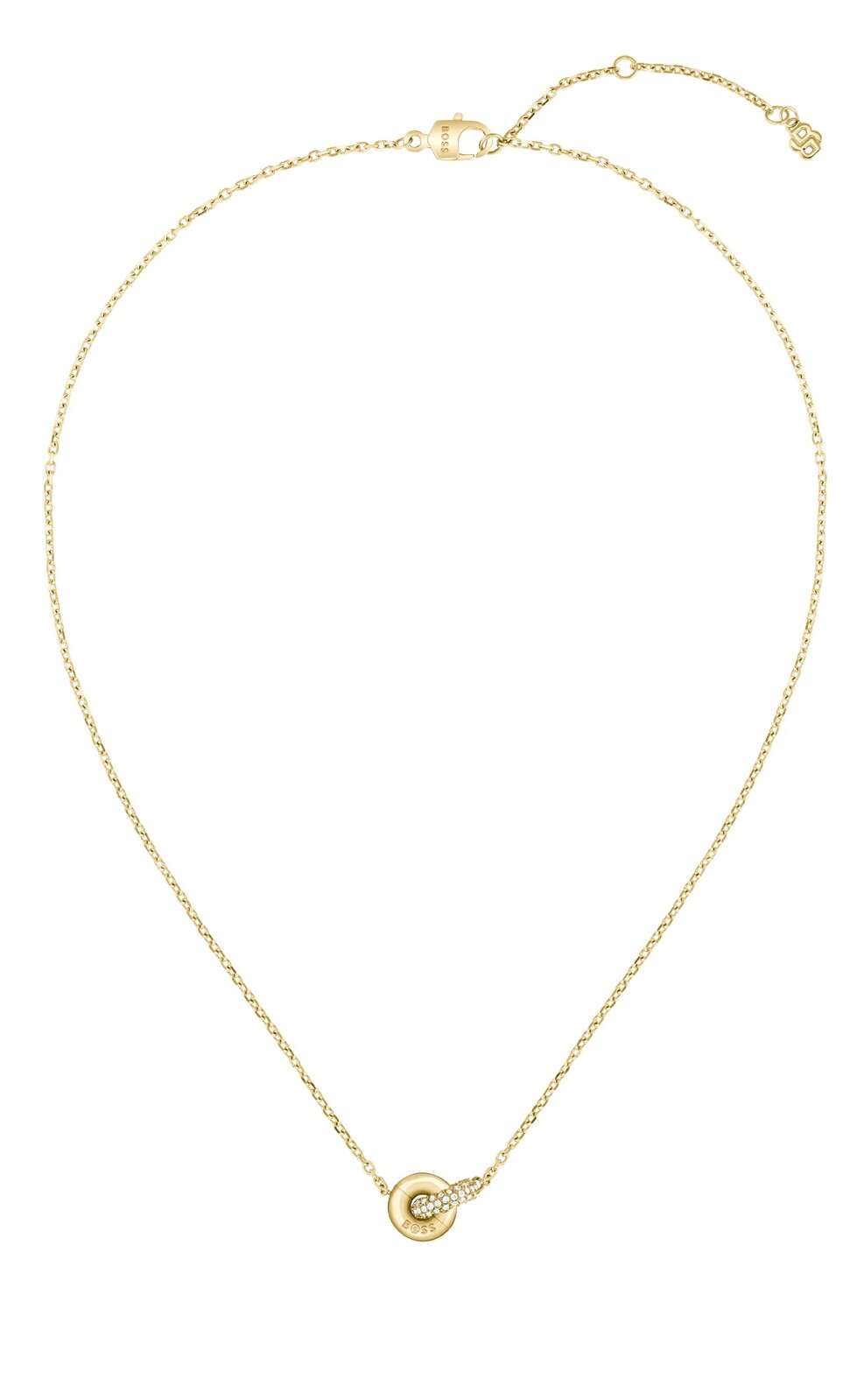 Hugo Boss Krásný pozlacený náhrdelník pro ženy Live Precious 1580755