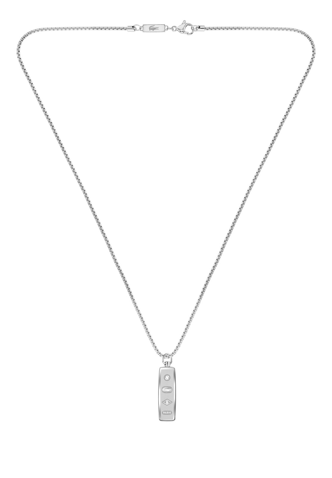 Lacoste Nadčasový ocelový náhrdelník pro muže District 2040536