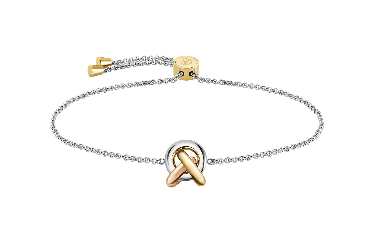 Hugo Boss Půvabný dámský tricolor náramek Harmonie 1580772