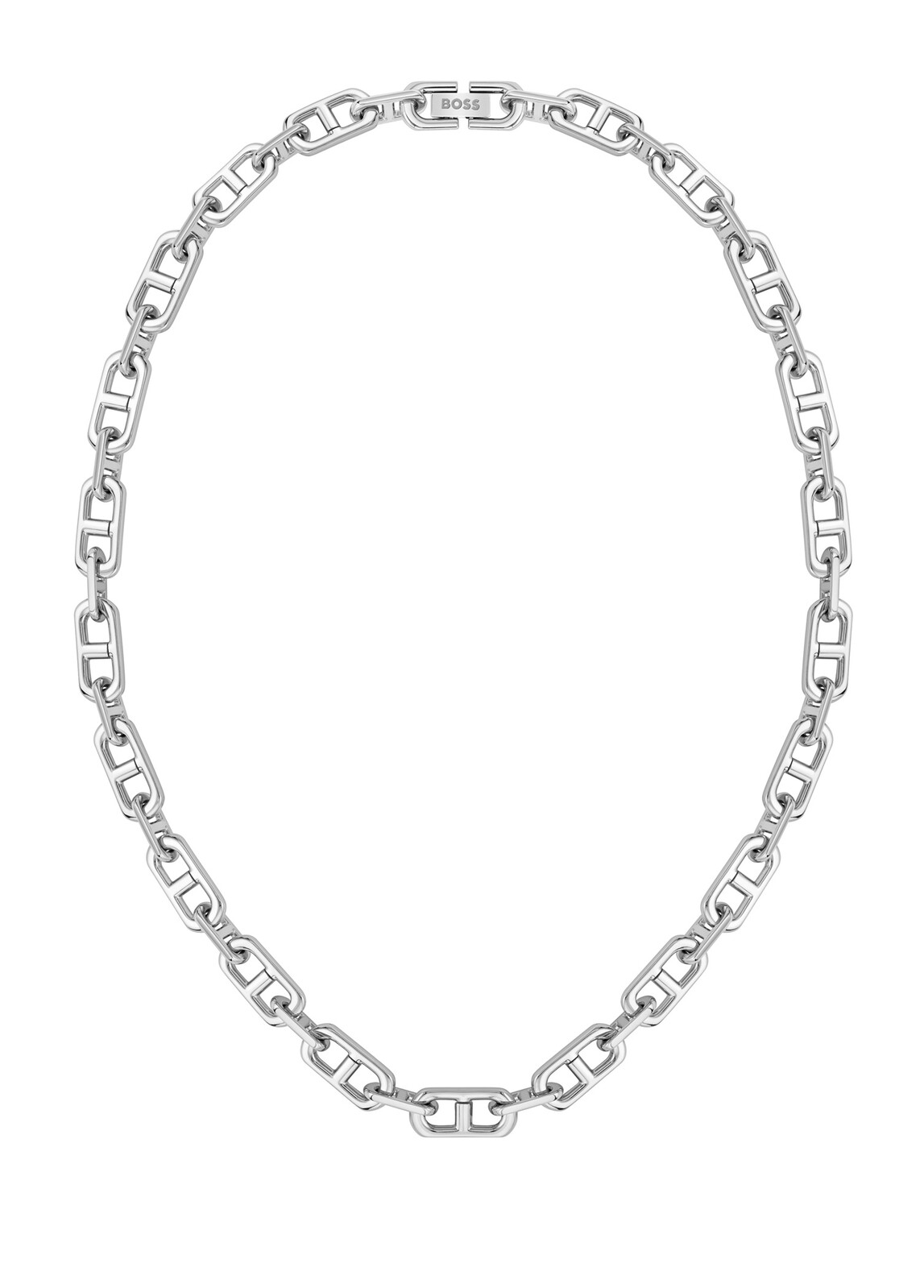 Hugo Boss Výrazný ocelový náhrdelník Kode 1580586