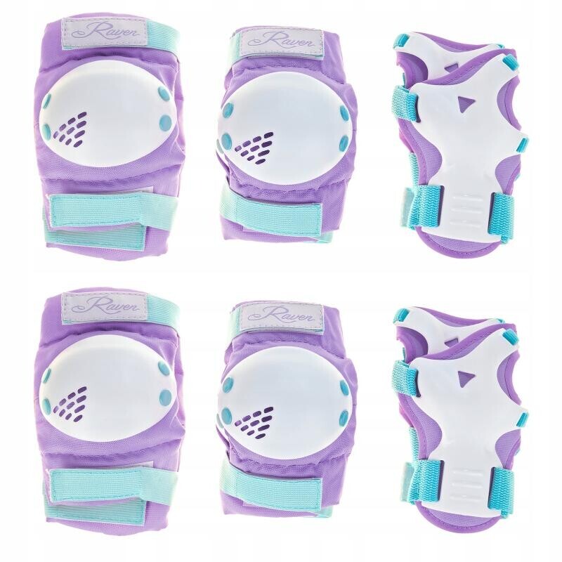 Raven Verba Violet/Mint, dětské sada chráničů
