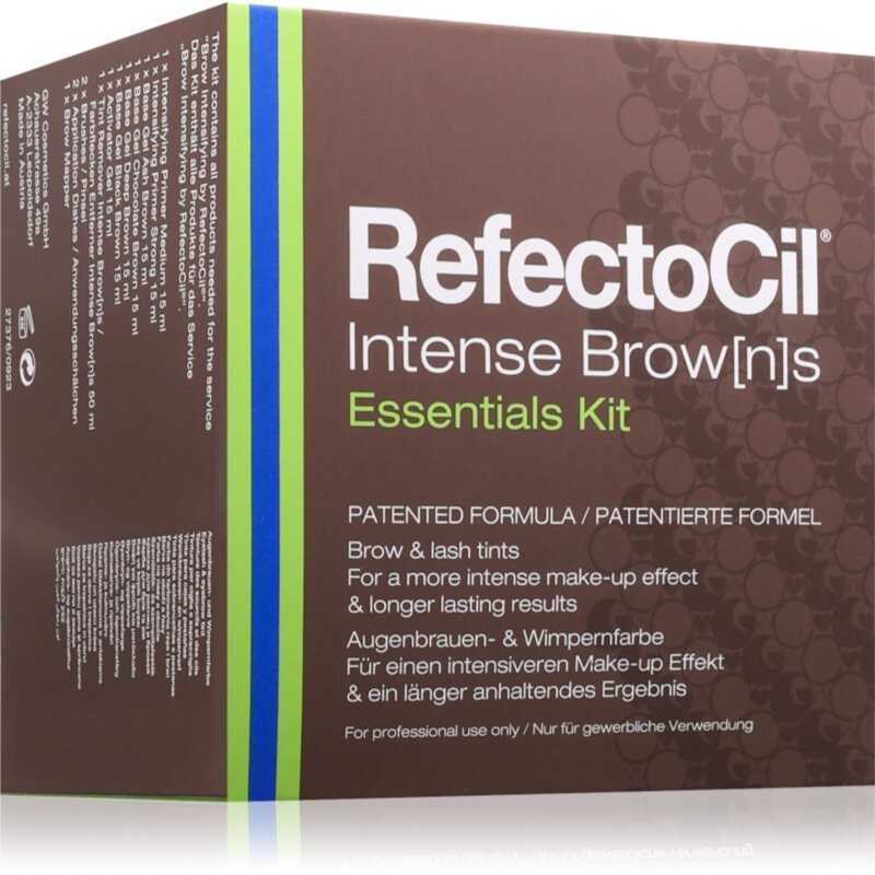 RefectoCil Intense Brow[n]s Essentials Kit set na řasy a obočí