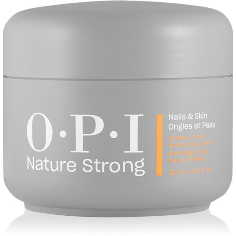 OPI Nature Strong Nails&Skin hydratační peeling na ruce a nohy 250 ml