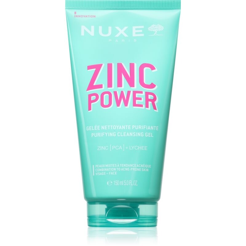 Nuxe Zinc Power Purifying Cleansing Gel čisticí gel proti nedokonalostem pleti 150 ml