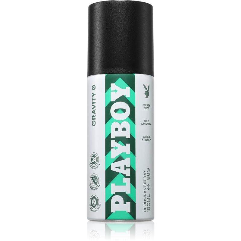 Playboy Gravity 0 deodorant pro muže 150 ml