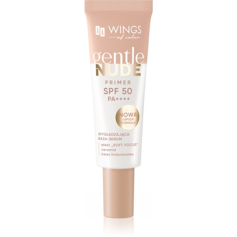 AA Wings of Color Gentle Nude Primer podkladová báze pod make-up SPF 50 30 ml