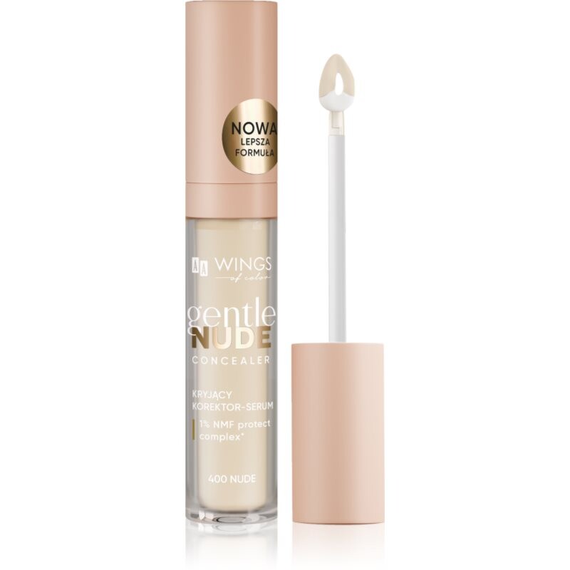 AA Wings of Color Gentle Nude Concealer tekutý korektor odstín 400 Nude 6.2 g