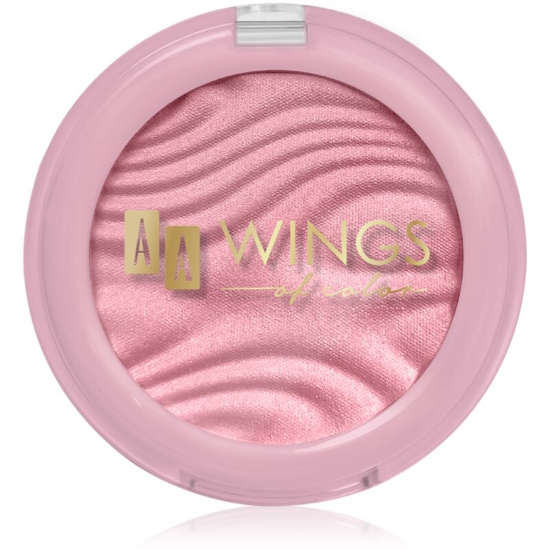 AA Wings of Color Blush & Go kompaktní tvářenka odstín 02 Light Pink 4.5 g