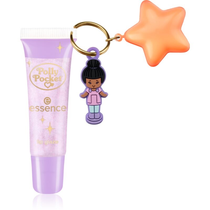 essence Polly Pocket lesk na rty se třpytkami odstín 03 Polly2K 10 ml