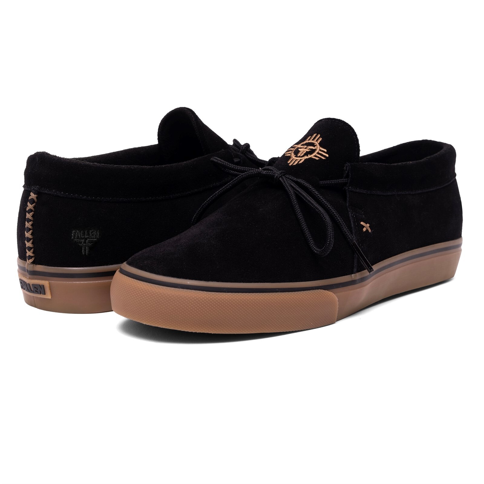 boty FALLEN - Apache Black Gum Tommy Sandoval (BLACK/GUM) velikost: 40.5