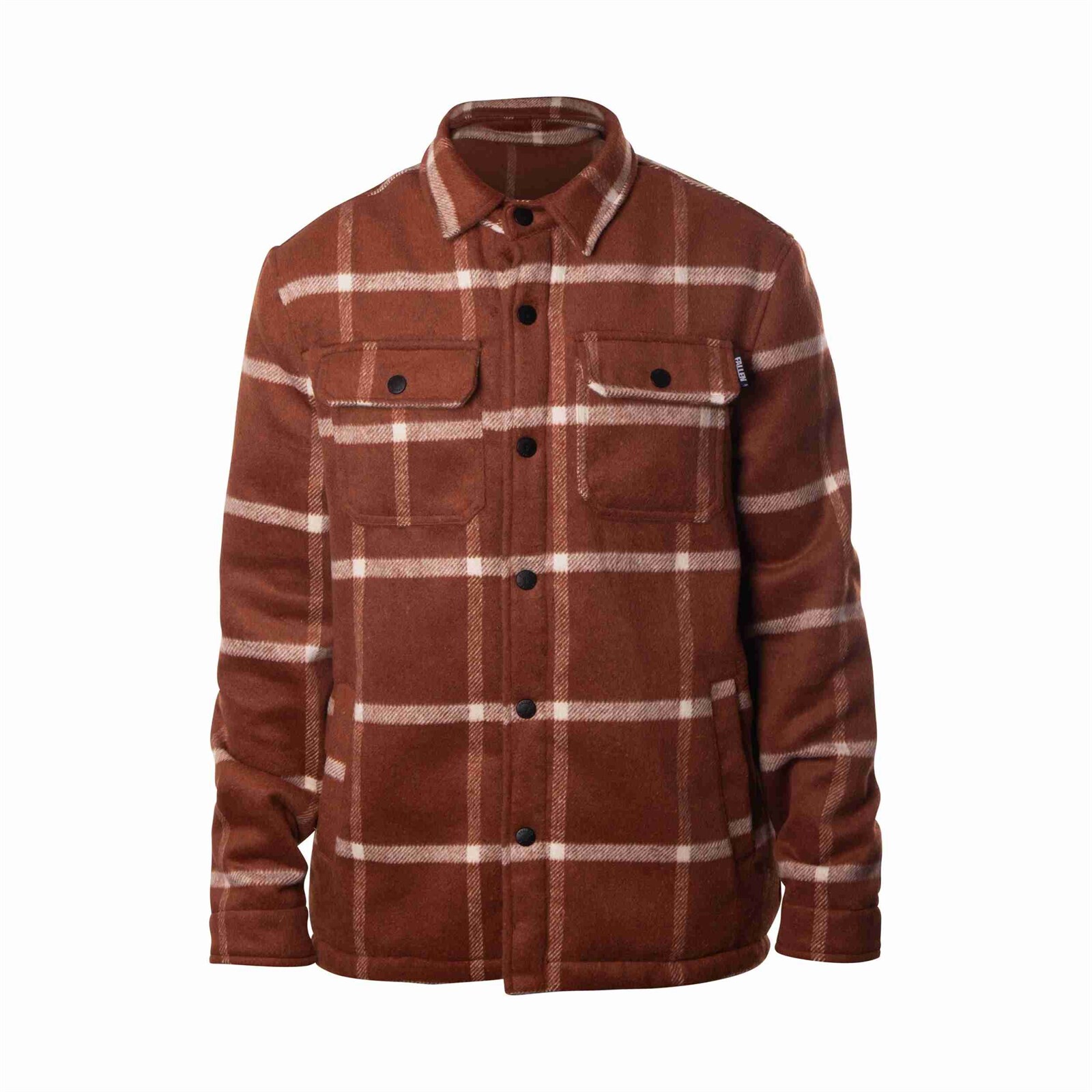 bunda FALLEN - Lamb  Jacket Brown White (BROWN/WHITE) velikost: M