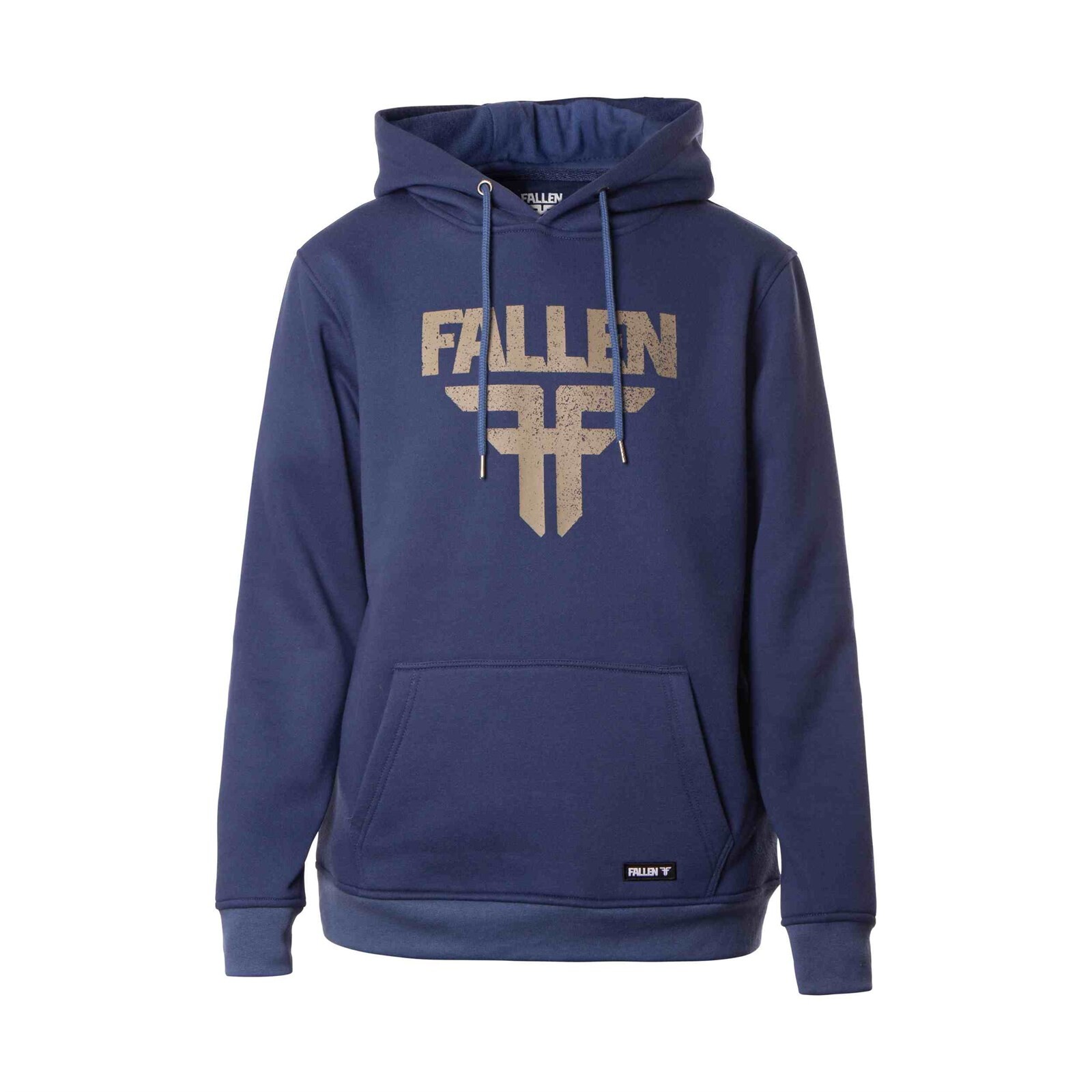 mikina FALLEN - Insignia Hoodie Blue Almond (BLUE/ALMOND) velikost: L