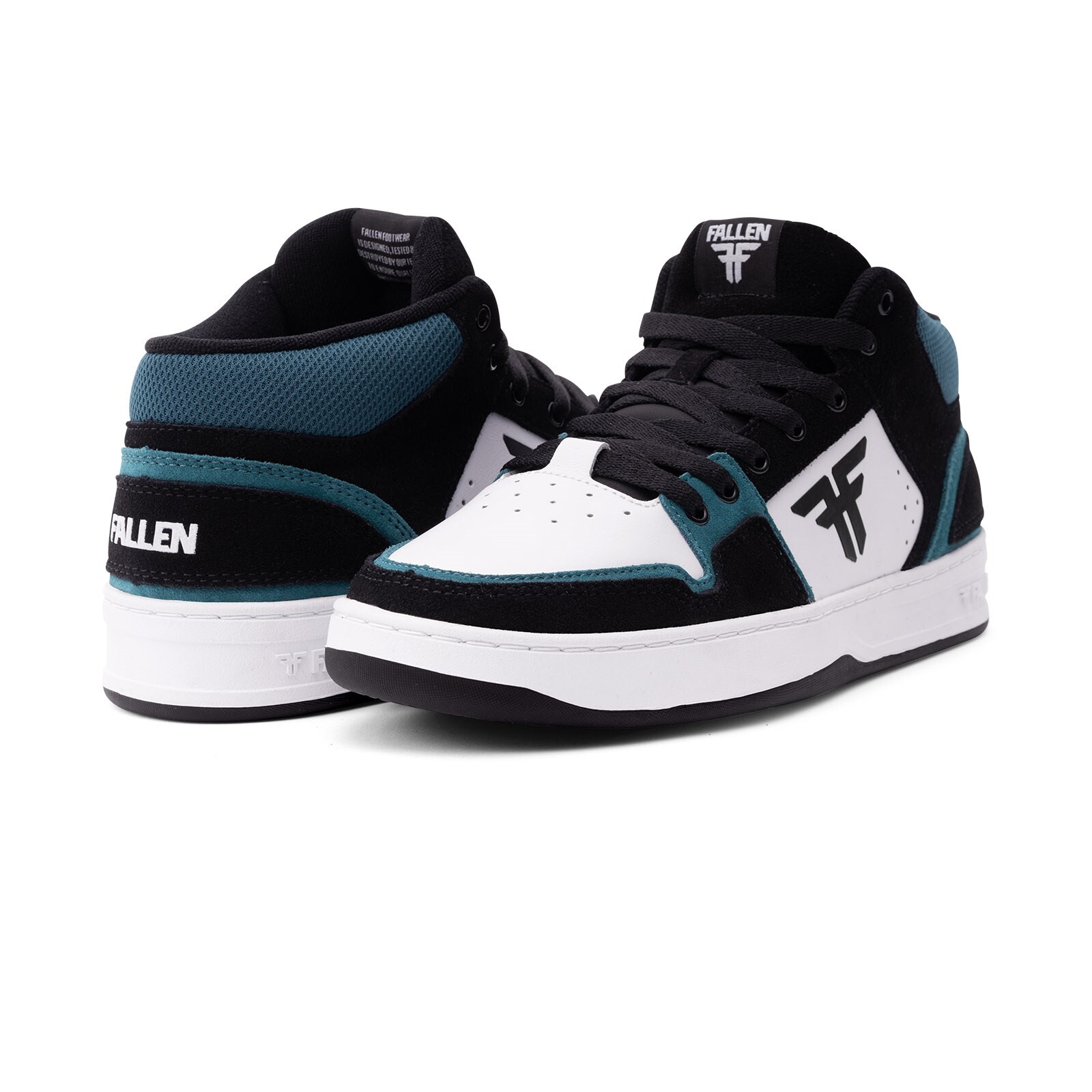 boty FALLEN - The Decade Black White Emerald Green (BLACK/WHITE/EMERALD ) velikost: 44.5