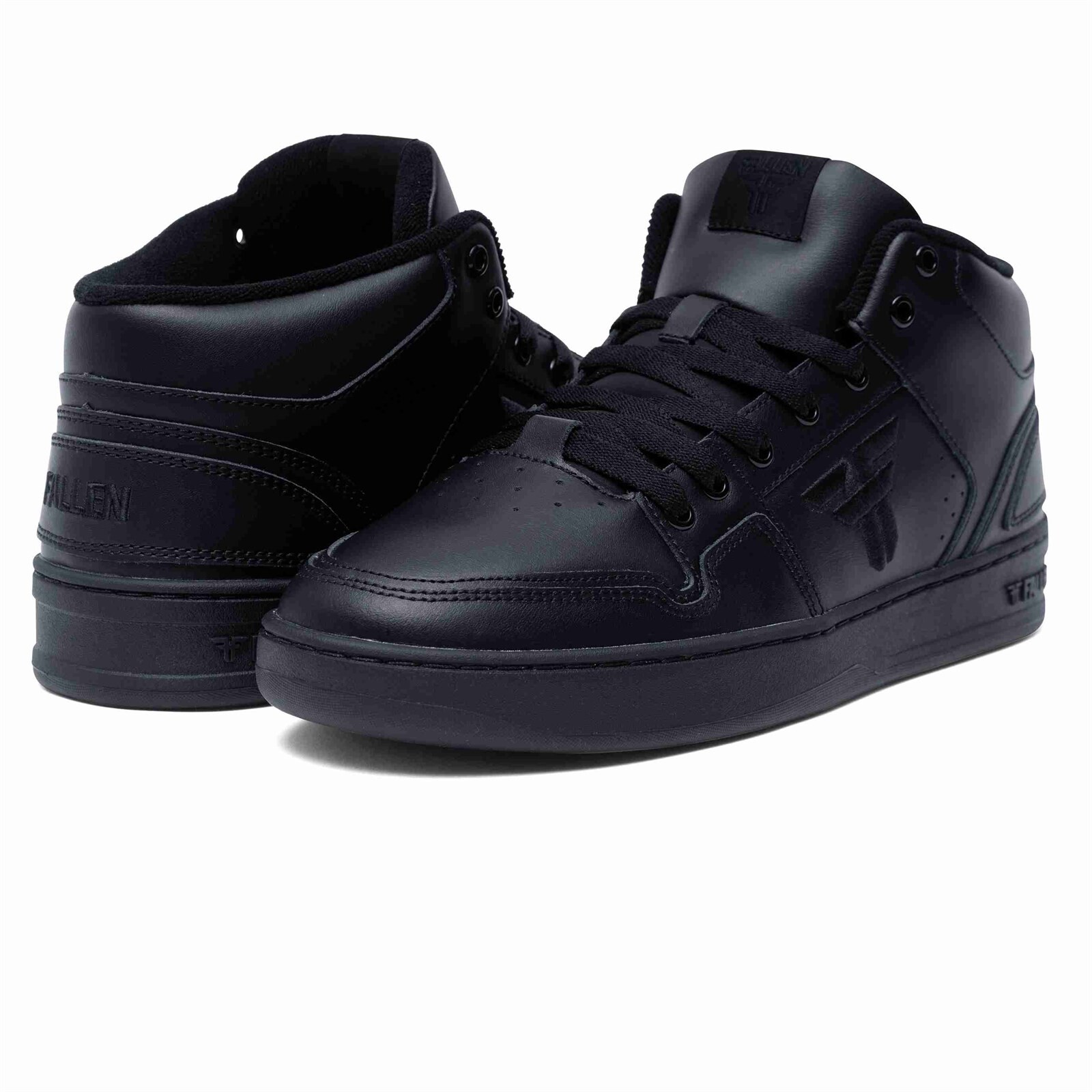 boty FALLEN - The Decade Black Leather Black (BLACK LEATHER/BLACK) velikost: 44.5