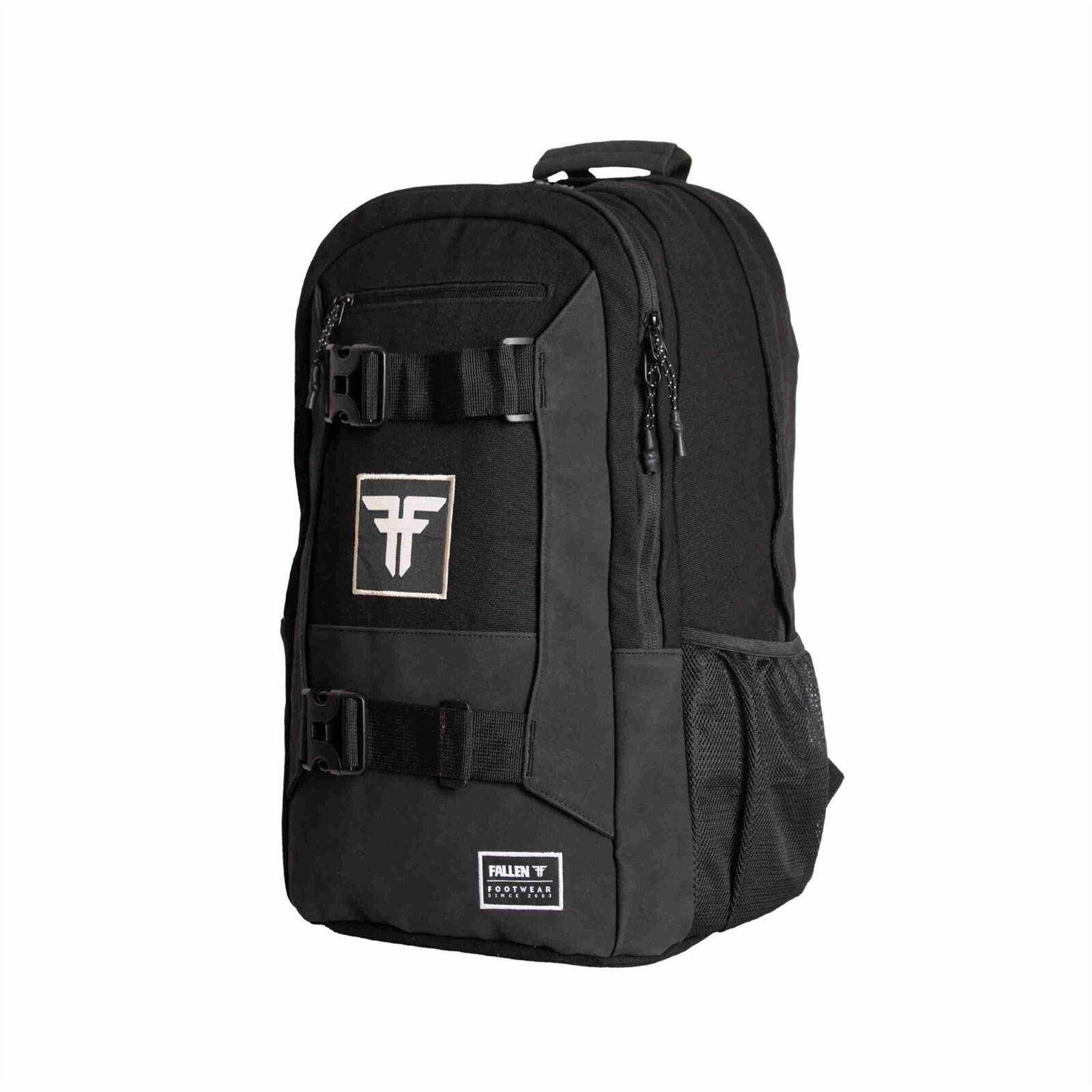 batoh FALLEN - Board Backpack Black Black (BLACK/BLACK)