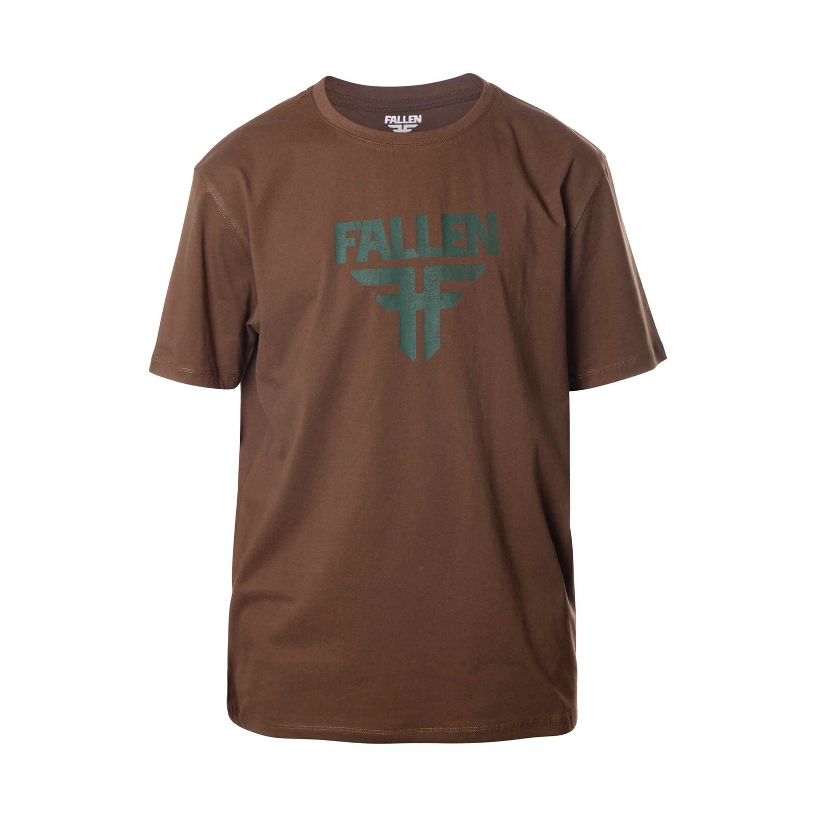 triko FALLEN - Insignia Tee Brown Green (BROWN/GREEN) velikost: XL