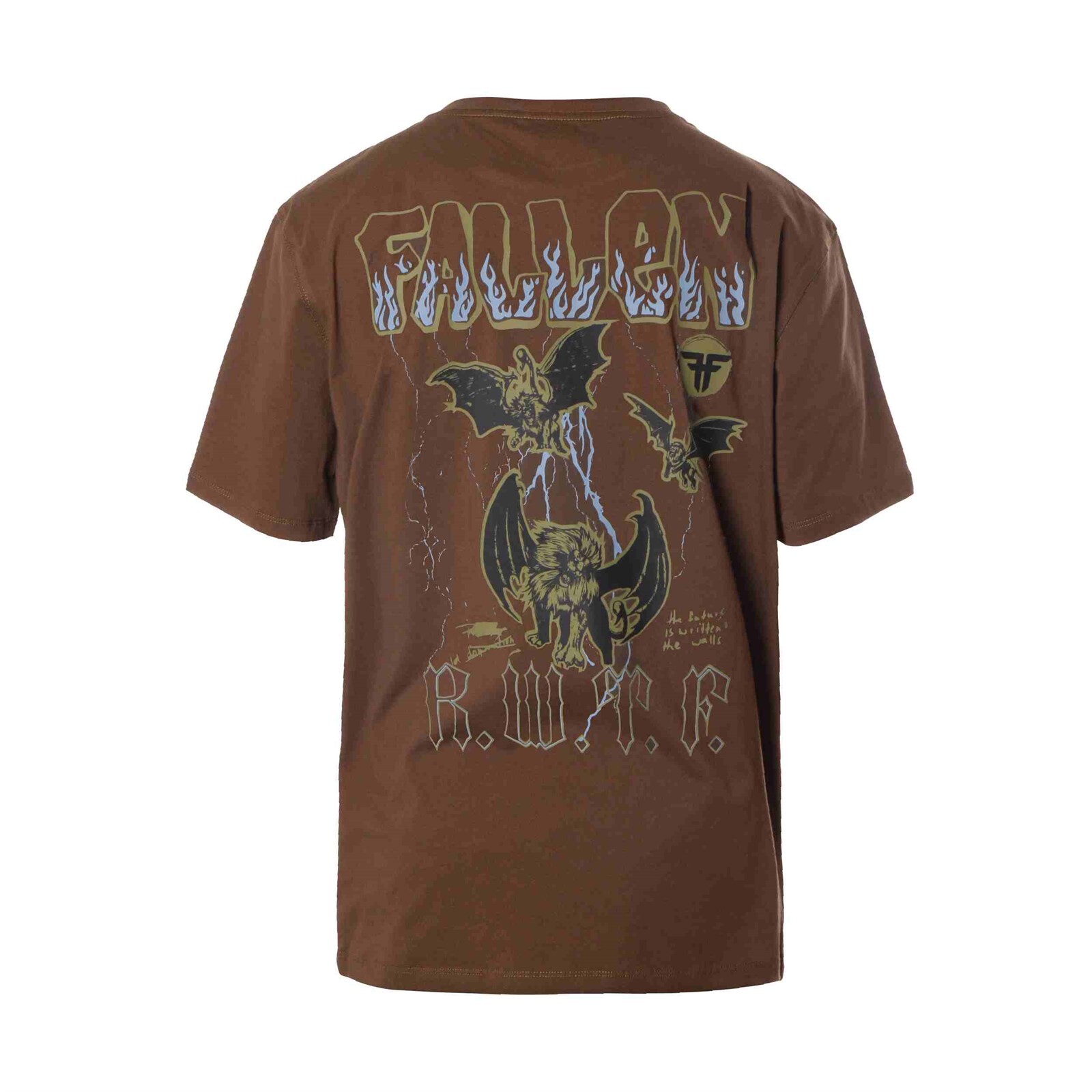 triko FALLEN - Gargoyle Tee Brown Mustang (BROWN/MUSTANG)