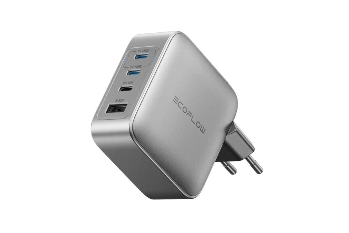 EcoFlow RAPID Pro nabíječka (140W, 4 porty, GaN)