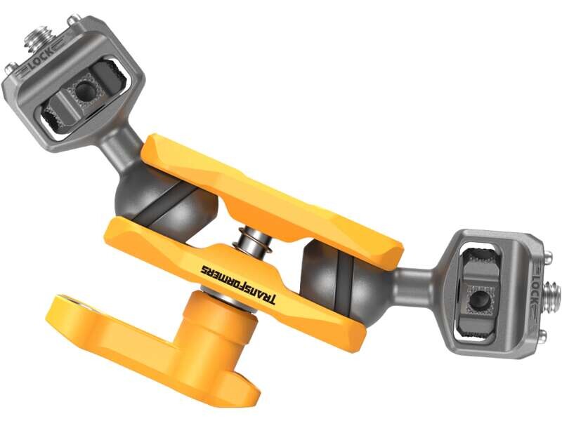 SmallRig Magic Arm Support with Dual Ball Heads 1/4”-20 Screws BumbleBee Edition 5522