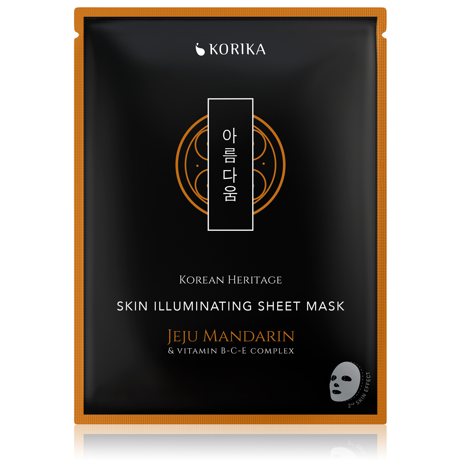 KORIKA Rozjasňující plátýnková maska Korean Heritage (Skin Illuminating Sheet Mask) 25 g