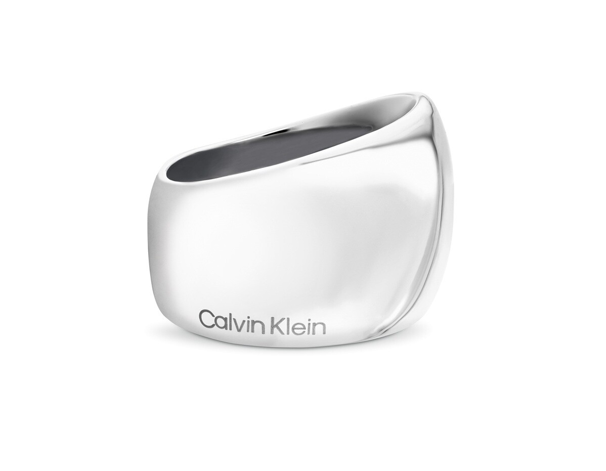 Calvin Klein Masivní ocelový prsten Modern Purity 35000833 54 mm