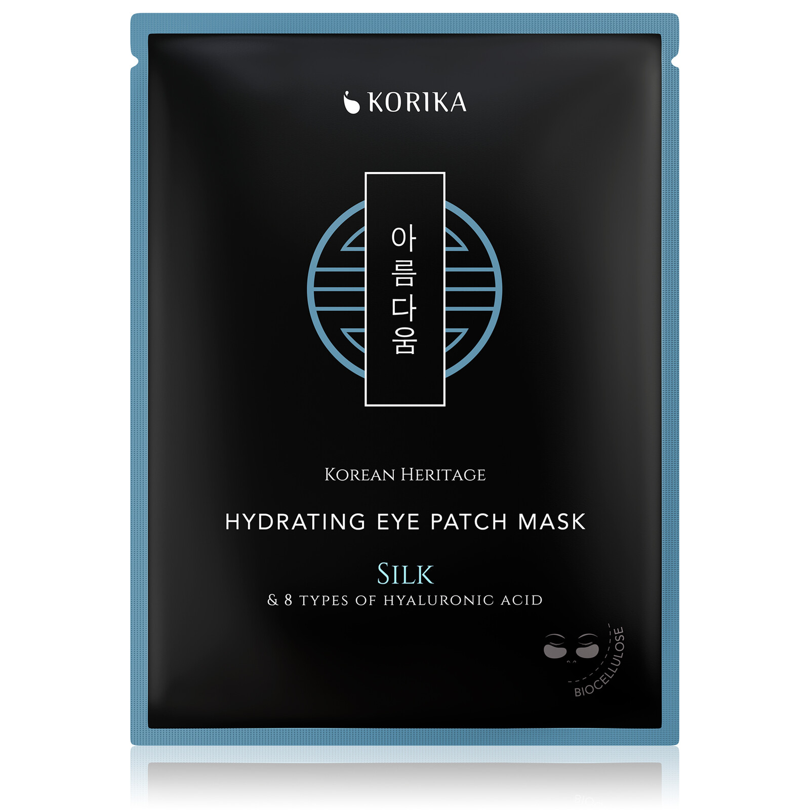 KORIKA Hydratační biocelulózová maska na oční okolí Korean Heritage (Hydrating Eye Patch Mask) 2 ks