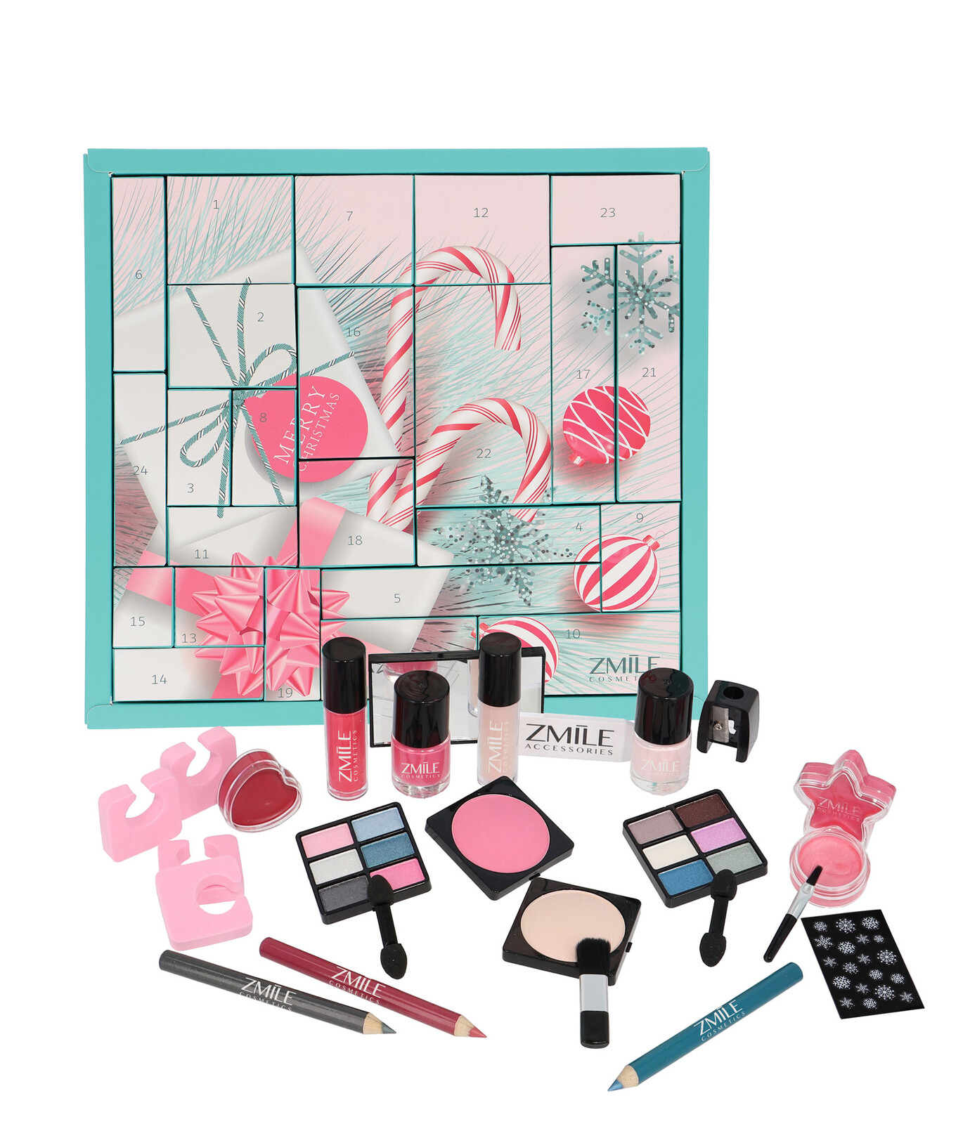 ZMILE COSMETICS Adventní kalendář Puzzle Sweet as Candy