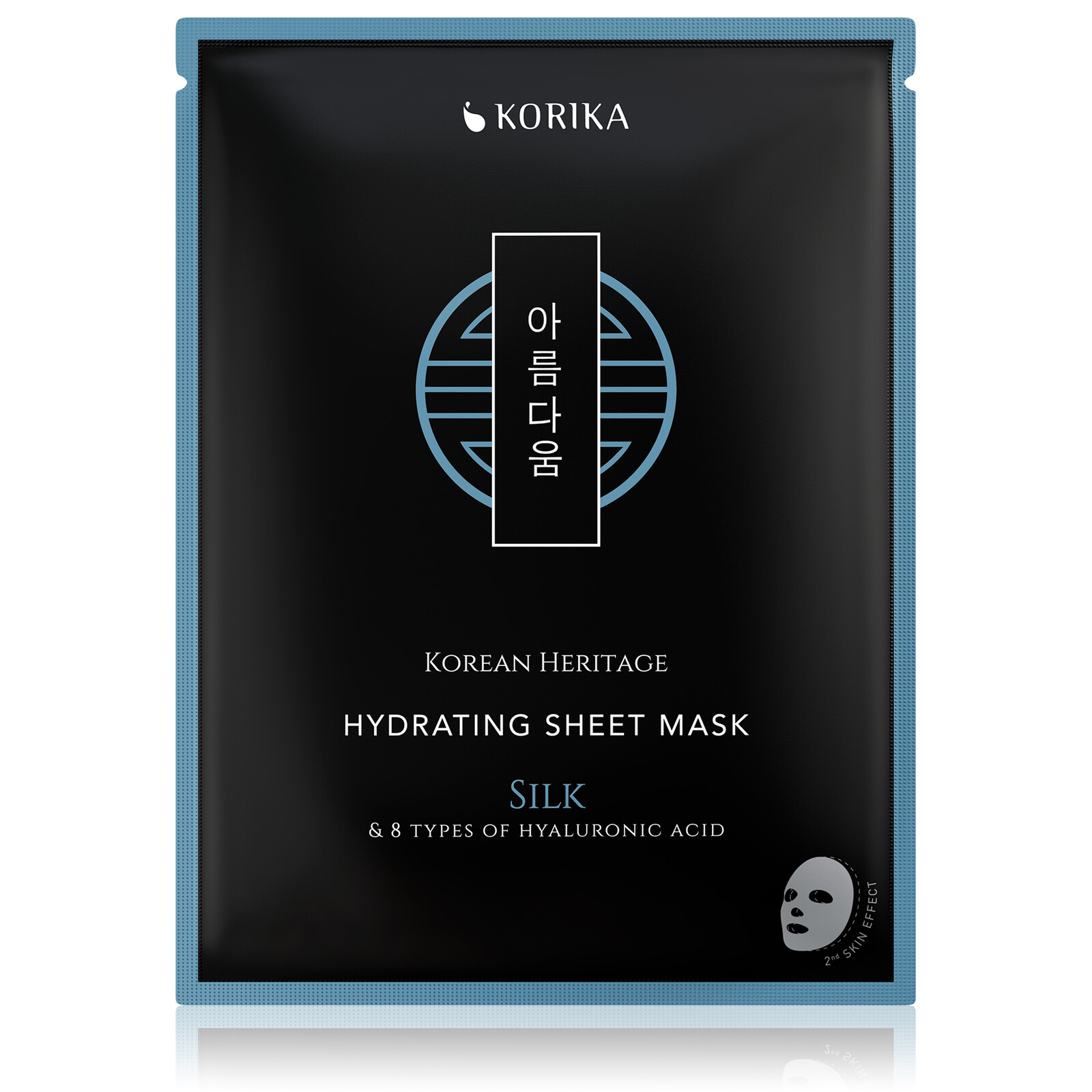 KORIKA Hydratační plátýnková maska s 8 typy kyseliny hyaluronové Korean Heritage (Hydrating Sheet Mask) 25 g