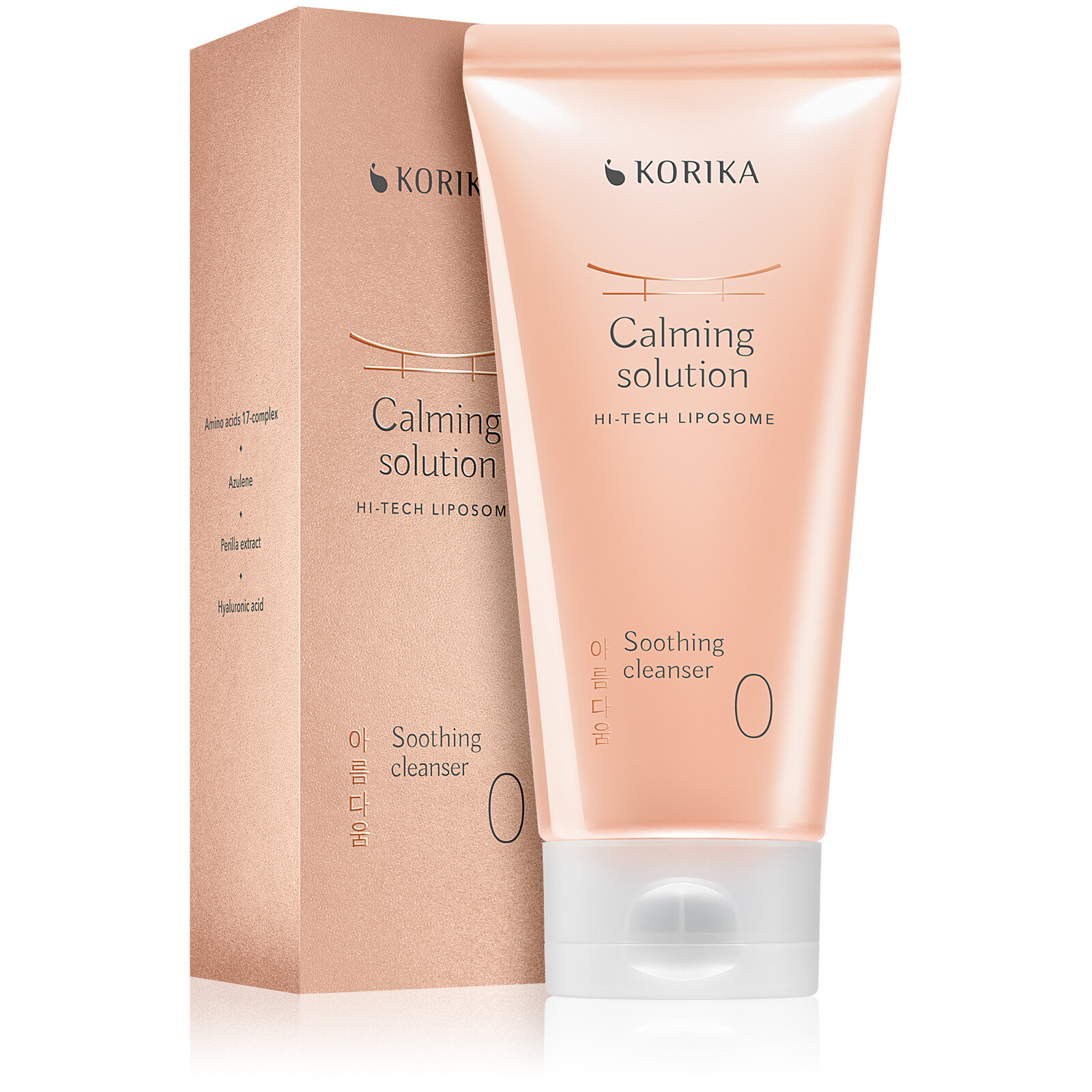 KORIKA Zklidňující čisticí krém Calming Solution Hi-Tech Liposome (Soothing Cleanser) 150 ml