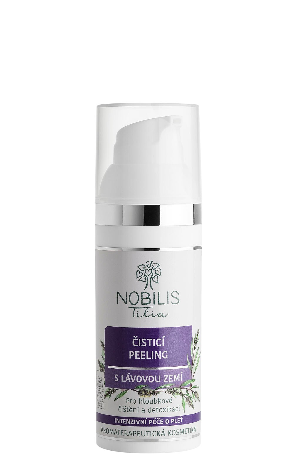 Nobilis Tilia Čisticí peeling s lávovou zemí 50 ml