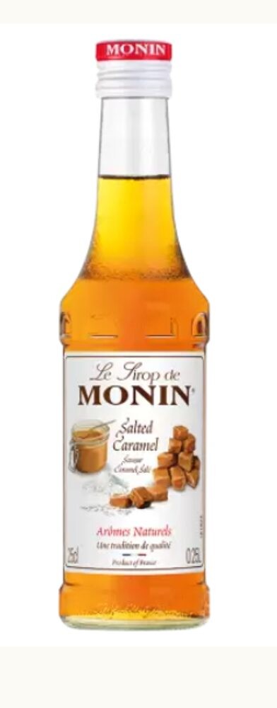 MONIN Sirup slaný karamel 0,25 l